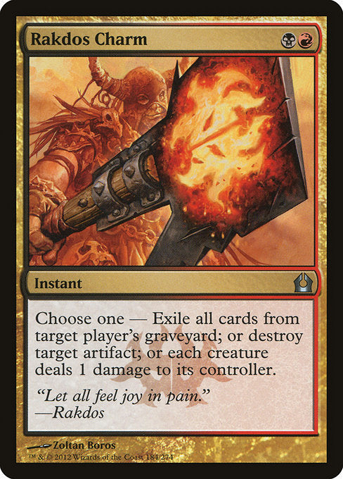 Rakdos Charm - Return to Ravnica - #184