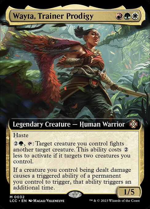 Wayta, Trainer Prodigy - Commander: The Lost Caverns of Ixalan - #32