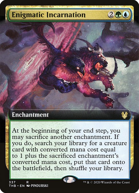Enigmatic Incarnation - Theros Beyond Death - #337