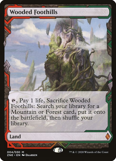 Wooded Foothills - Zendikar Rising Expeditions - #4