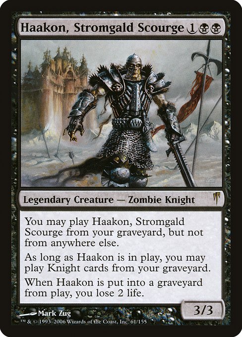 Haakon, Stromgald Scourge - Coldsnap - #61