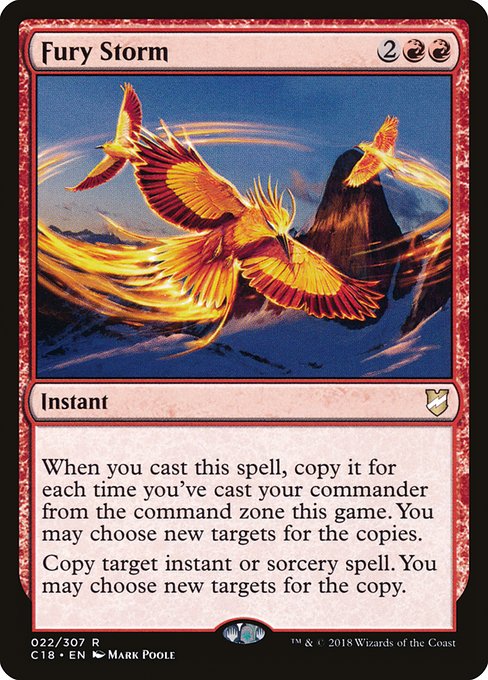 Fury Storm - Commander 2018 - #22