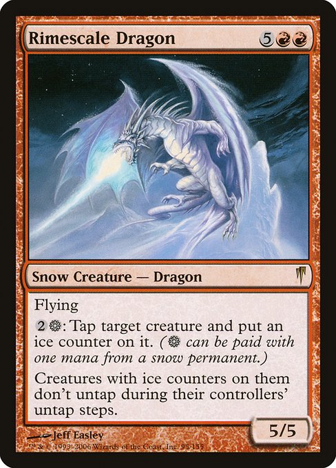Rimescale Dragon - Coldsnap - #95