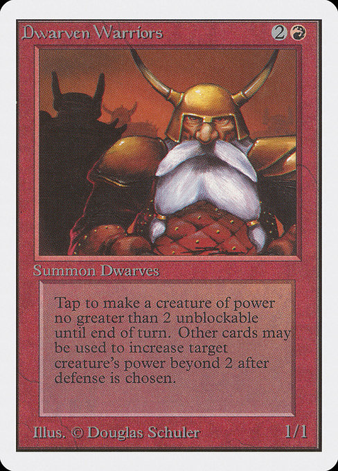 Dwarven Warriors - Unlimited Edition - #144
