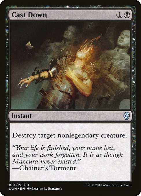 Cast Down - Dominaria - #81