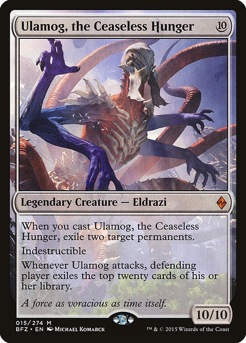 Ulamog, the Ceaseless Hunger - Battle for Zendikar - #15