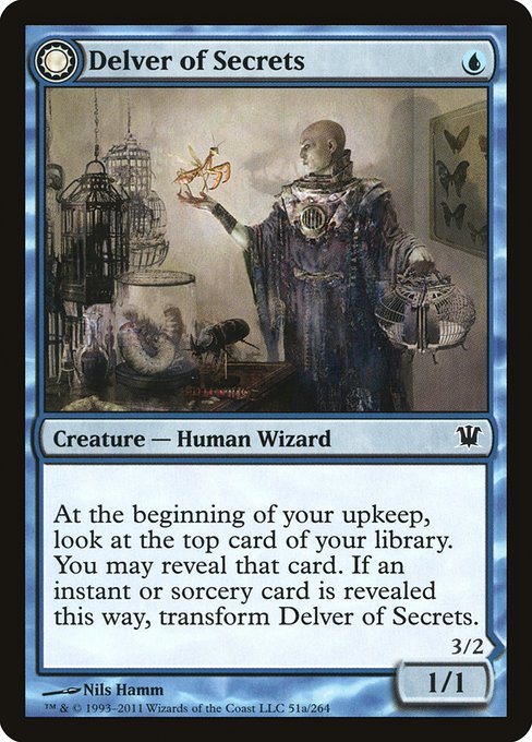 Delver of Secrets - Innistrad - #51