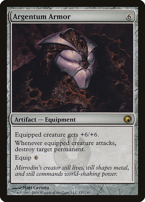 Argentum Armor - Scars of Mirrodin - #137