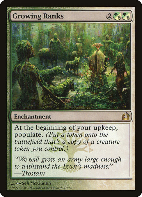 Growing Ranks - Return to Ravnica - #217