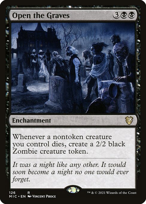 Open the Graves - Commander: Innistrad: Midnight Hunt - #126