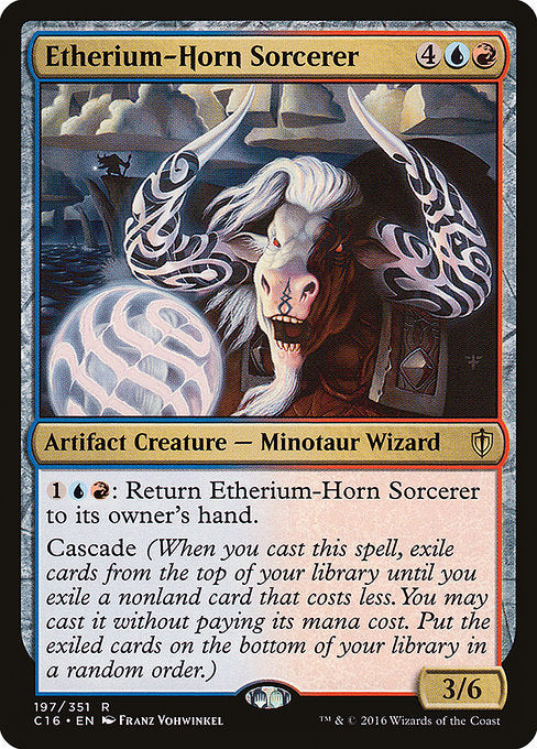 Etherium-Horn Sorcerer - Commander 2016 - #197