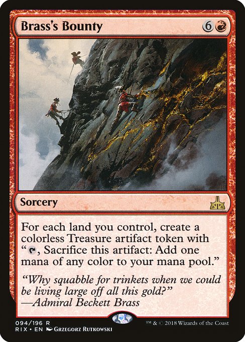 Brass's Bounty - Rivals of Ixalan - #94