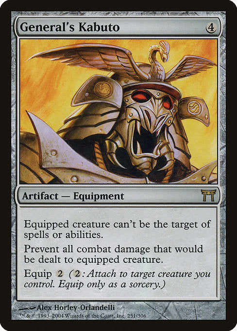 General's Kabuto - Champions of Kamigawa - #251