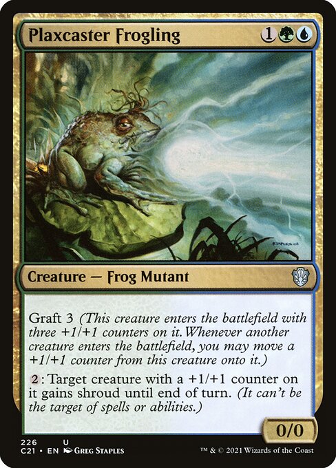 Plaxcaster Frogling - Commander 2021 - #226