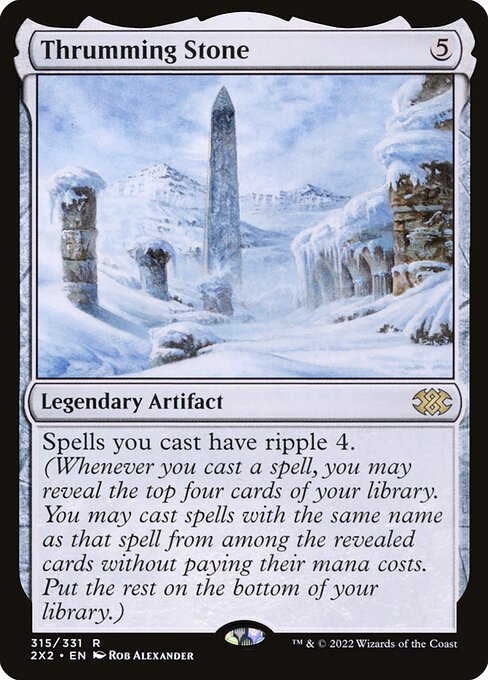 Thrumming Stone - Double Masters 2022 - #315