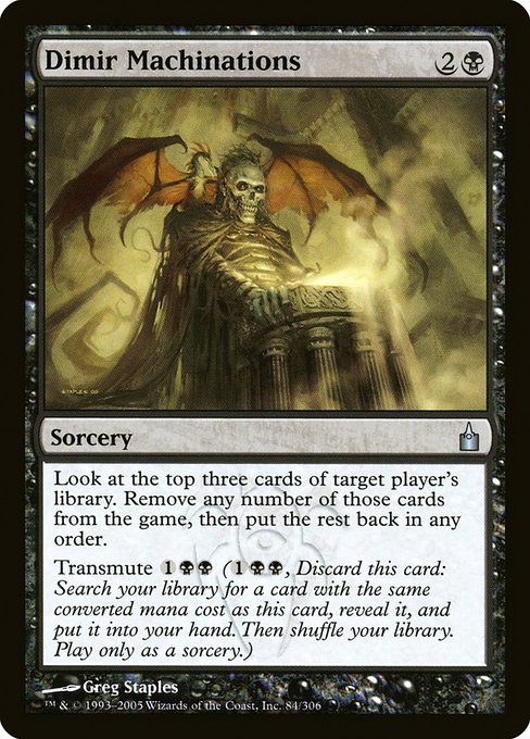 Dimir Machinations - Ravnica: City of Guilds - #84