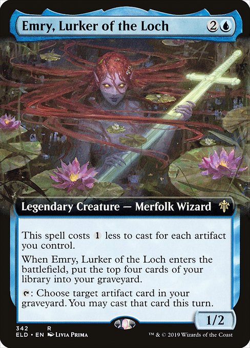 Emry, Lurker of the Loch - Throne of Eldraine - #342