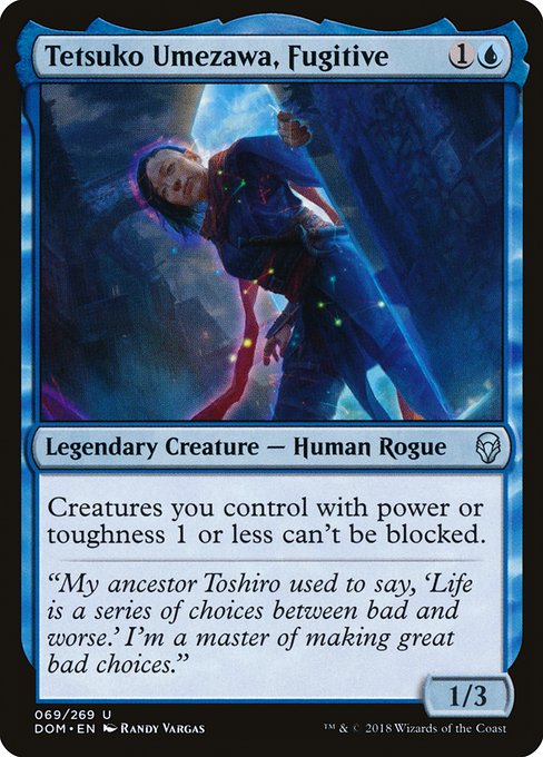 Tetsuko Umezawa, Fugitive - Dominaria - #69
