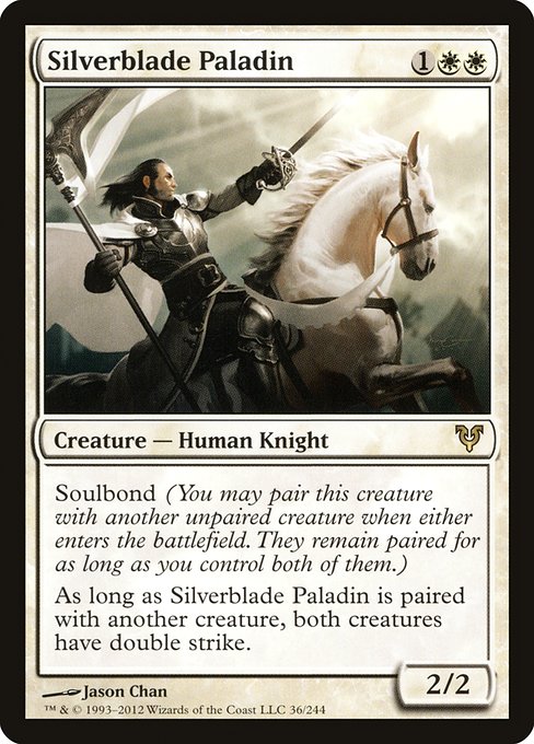 Silverblade Paladin - Avacyn Restored - #36