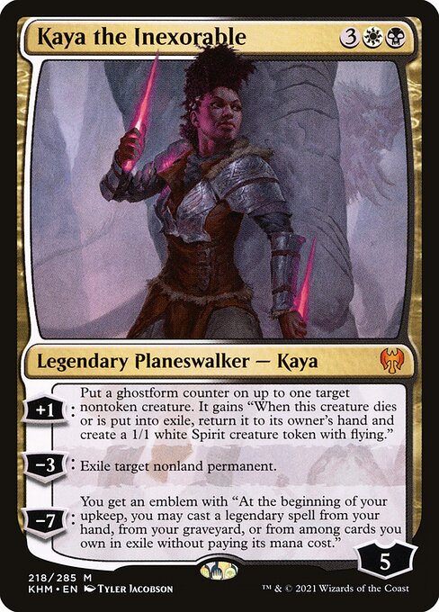 Kaya the Inexorable - Kaldheim - #218