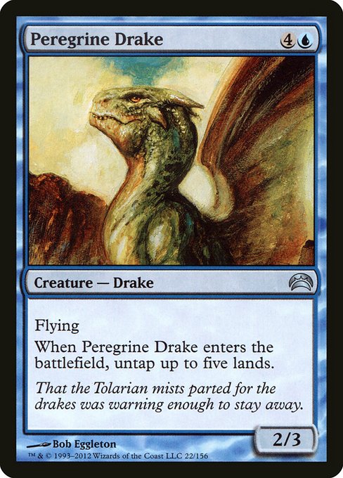 Peregrine Drake - Planechase 2012 - #22