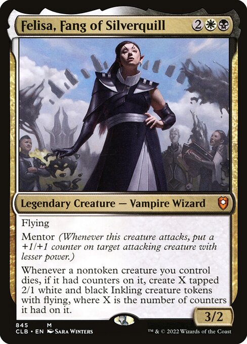 Felisa, Fang of Silverquill - Commander Legends: Battle for Baldur's Gate - #845