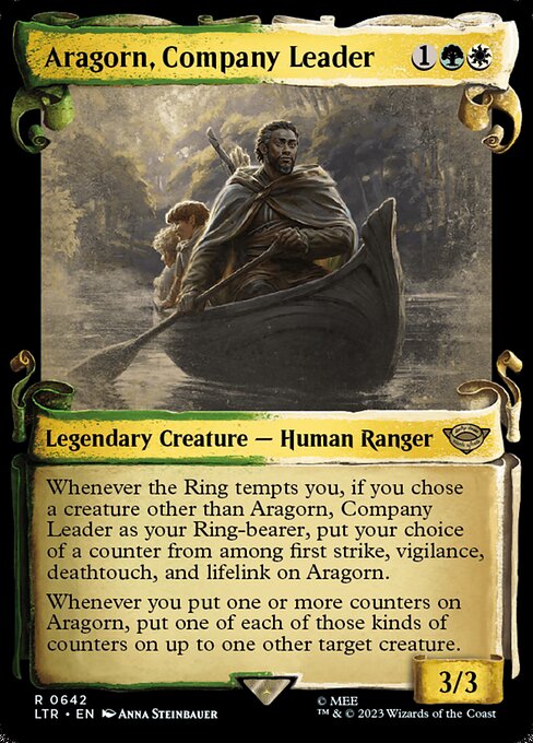 Aragorn, Company Leader - Universes Beyond: The Lord of the Rings: Tales of Middle-earth - #642
