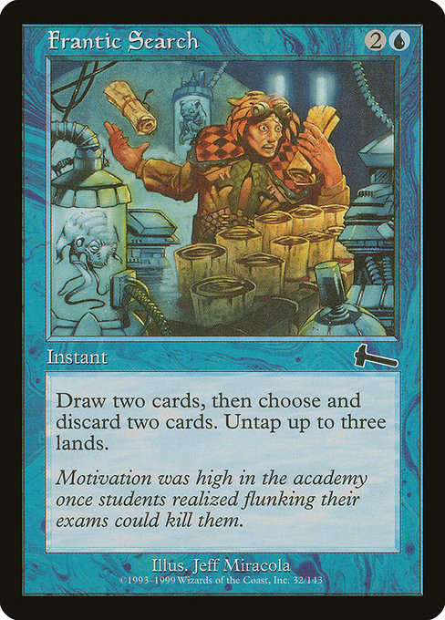 Frantic Search - Urza's Legacy - #32