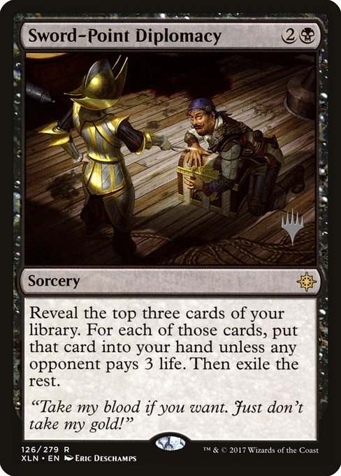 Sword-Point Diplomacy - Promo Pack: Core Set 2020 - #126p