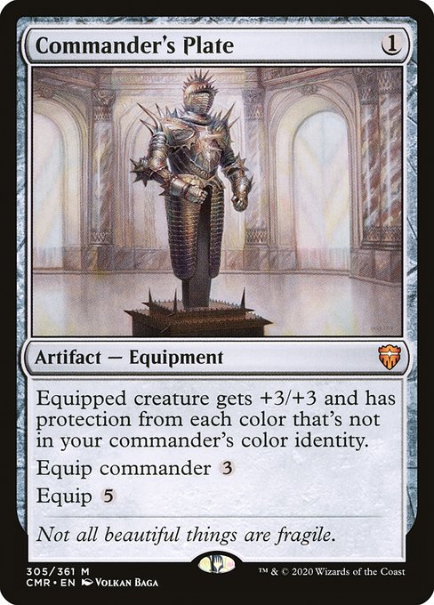 Commander's Plate - Commander Legends - #305