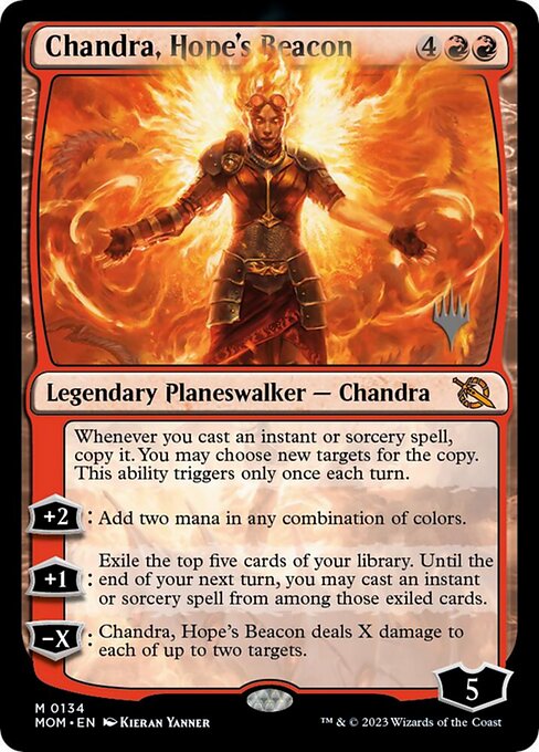 Chandra, Hope's Beacon - Promo Pack: March of the Machine - #134p
