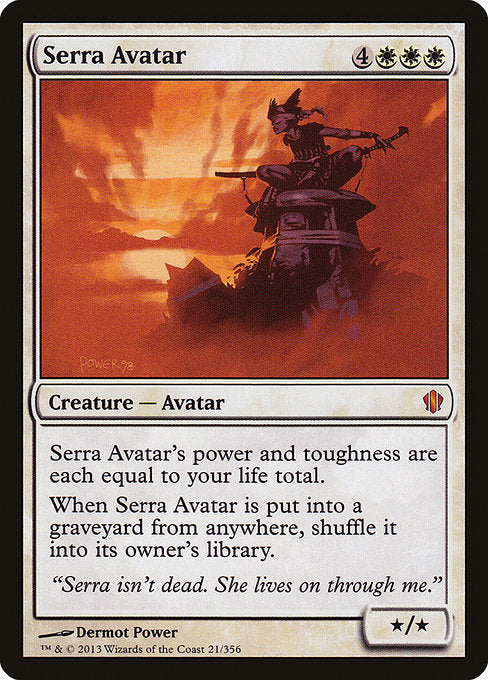 Serra Avatar - Commander 2013 - #21