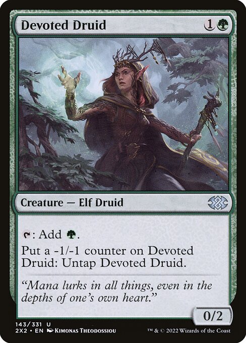 Devoted Druid - Double Masters 2022 - #143