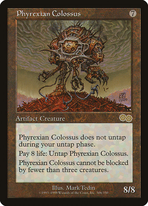 Phyrexian Colossus - Urza's Saga - #305