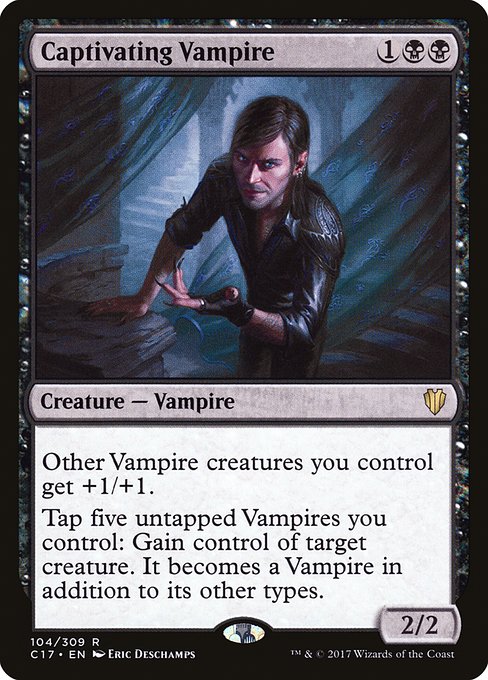 Captivating Vampire - Commander 2017 - #104