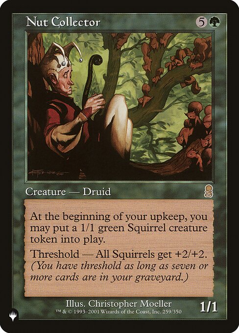 Nut Collector - The List Reprints - #ODY-259