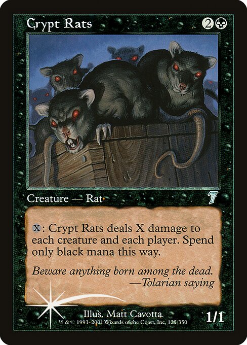 Crypt Rats - 7th Edition - #125★
