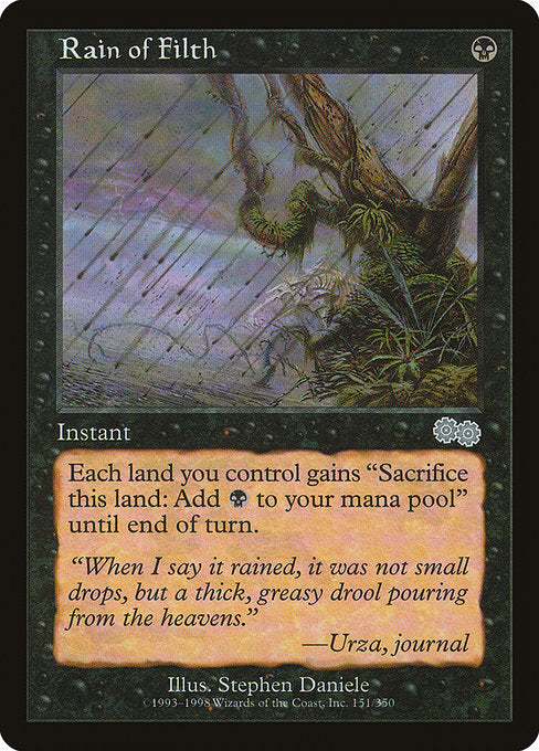 Rain of Filth - Urza's Saga - #151