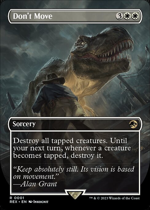 Don't Move - Universes Beyond: Jurassic World Collection - #1