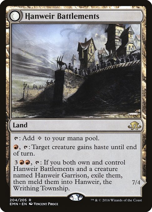 Hanweir Battlements - Eldritch Moon - #204