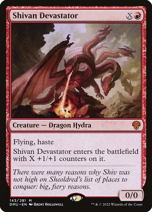 Shivan Devastator - Dominaria United - #143