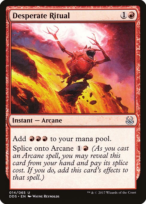 Desperate Ritual - Duel Decks: Mind vs. Might - #14