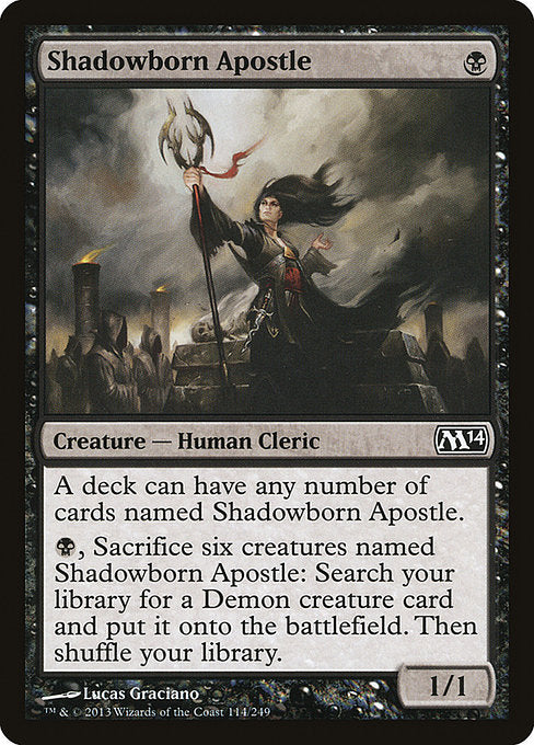 Shadowborn Apostle - Magic 2014 (M14) - #114