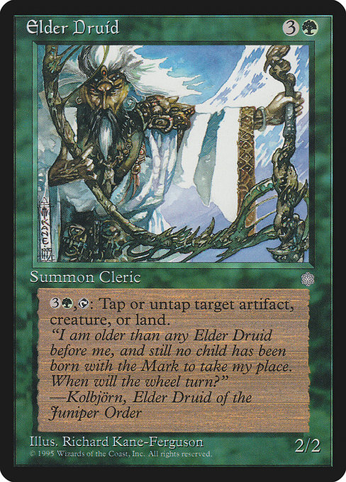 Elder Druid - Ice Age - #232