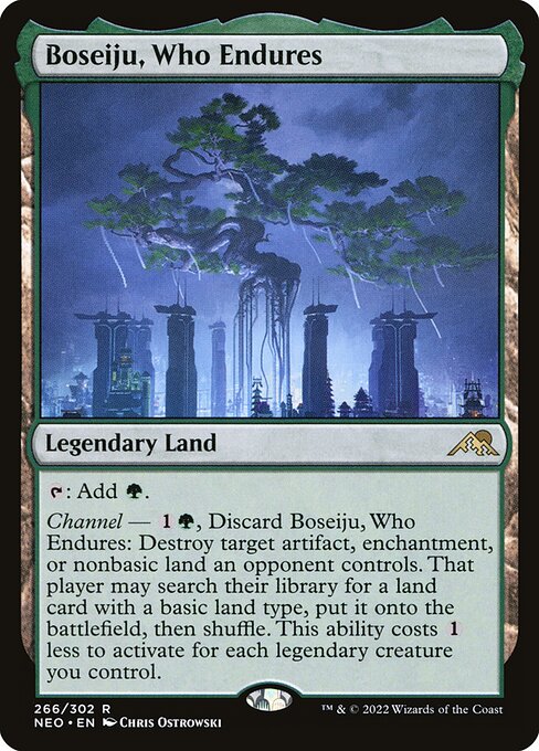 Boseiju, Who Endures - Kamigawa: Neon Dynasty - #266