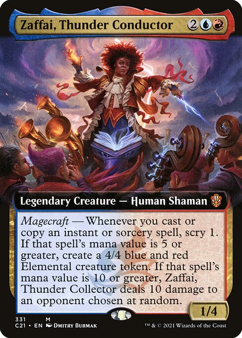 Zaffai, Thunder Conductor - Commander 2021 - #331