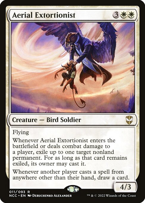 Aerial Extortionist - Commander: Streets of New Capenna - #11
