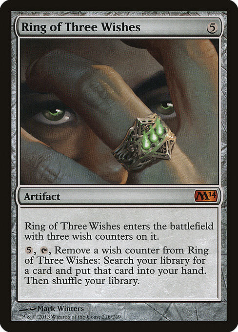 Ring of Three Wishes - Magic 2014 (M14) - #216