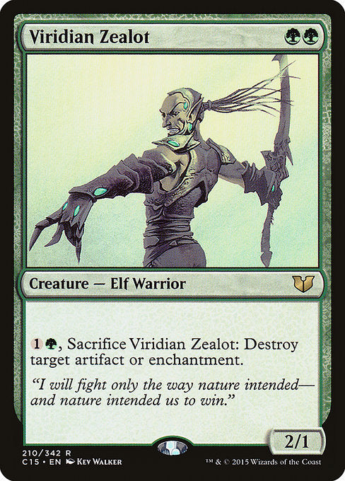 Viridian Zealot - Commander 2015 - #210