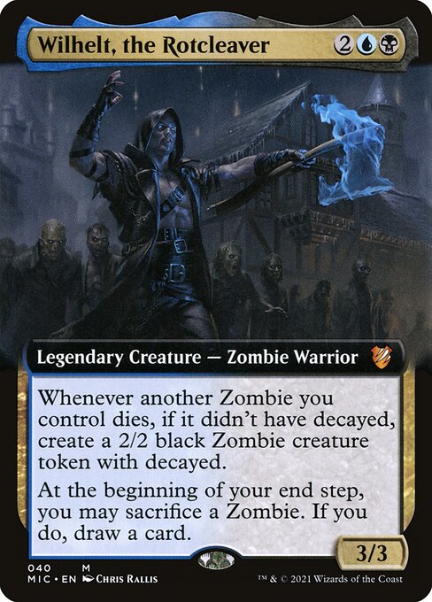 Wilhelt, the Rotcleaver - Commander: Innistrad: Midnight Hunt - #40